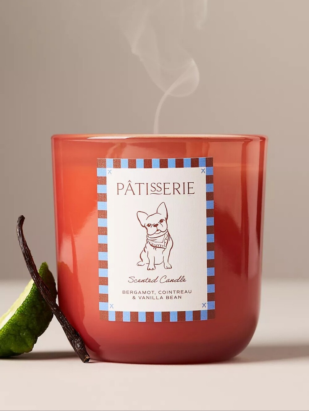 Anthropologie x Papier Gourmand Pâtisserie French Cointreau Glass Candle